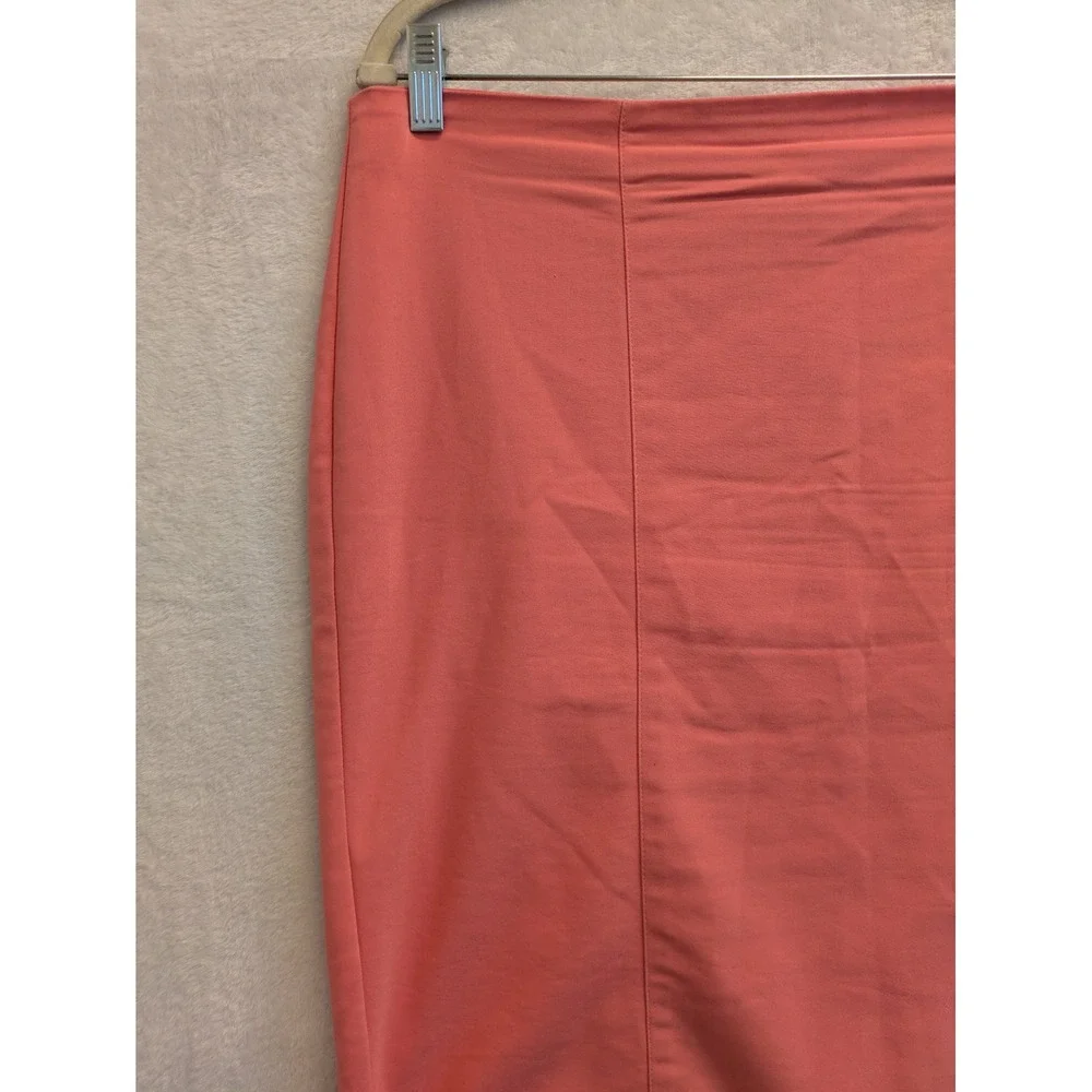 Van Heusen Stretch Coral Pink‎ Pencil Skirt Womens Size 18 Career Casual